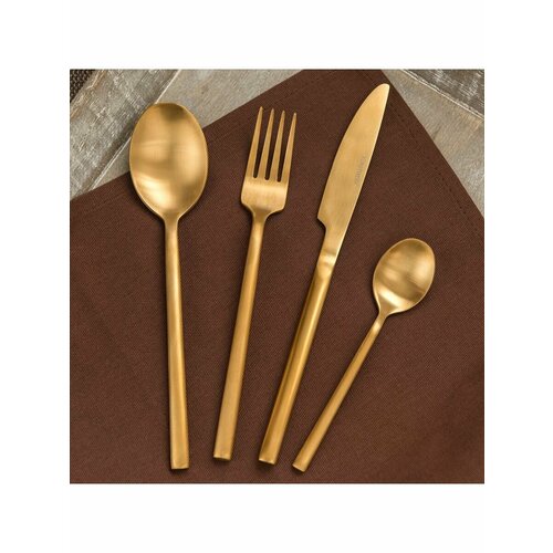 Набор столовых приборов из 24-х предметов, Kunstwerk, S049-1g. S049-2g. S049-3g. S049-5g_6