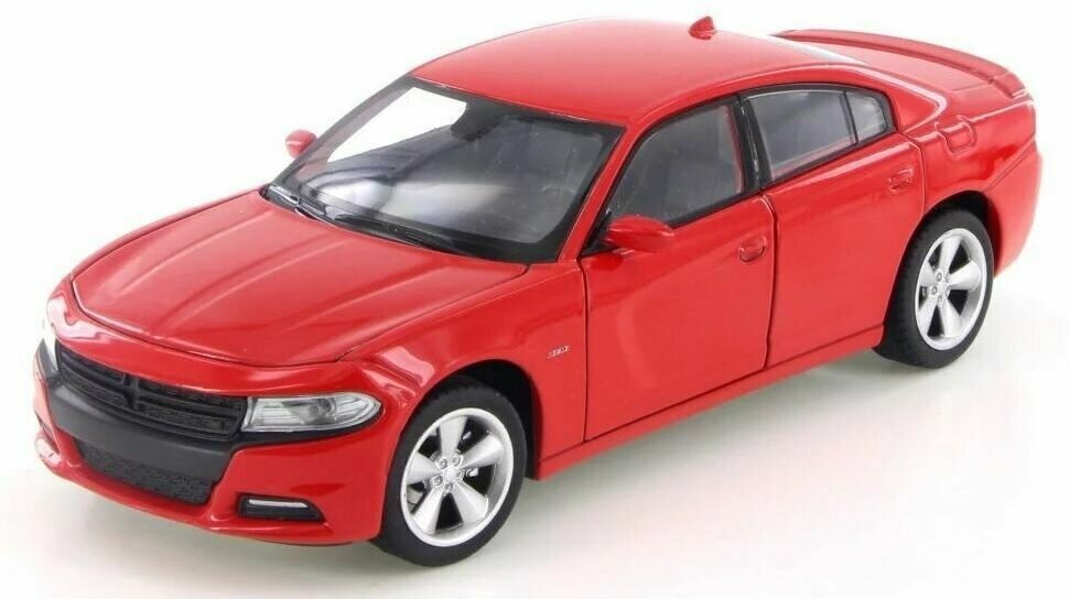 Игрушка модель машины 1:38 Dodge Charger, 43742 (красная)
