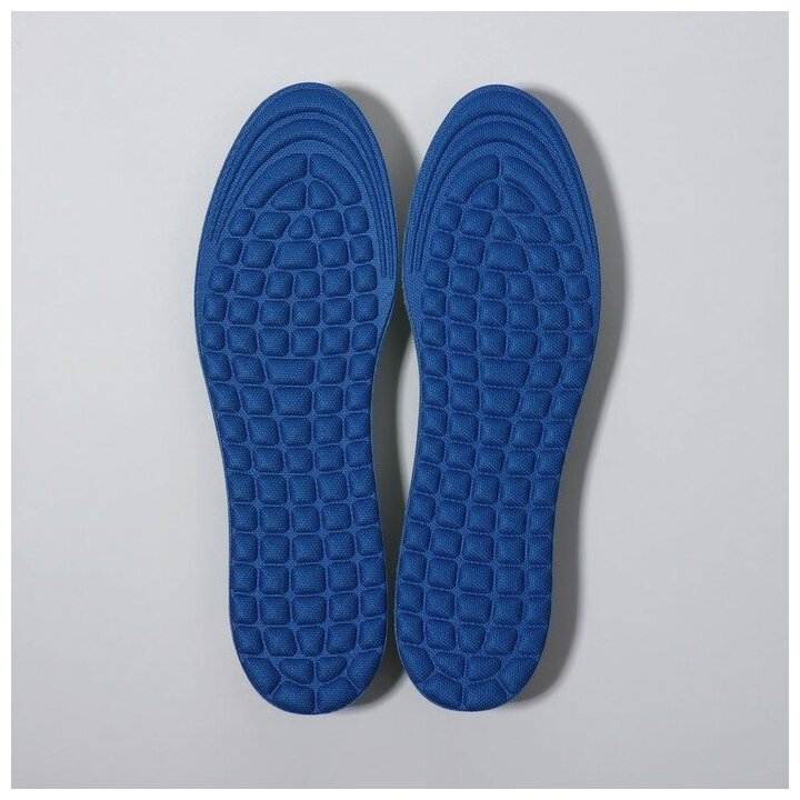 Стельки для обуви универсальные массажные 41-46 р-р пара цвет синий./В упаковке шт: 1
