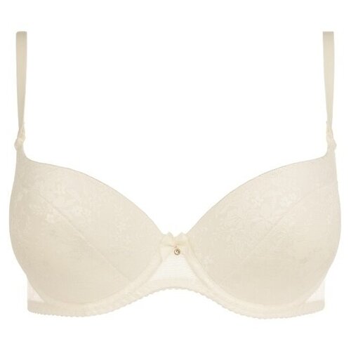 фото Бюстгальтер millena, чашка мягкая, с пуш-ап, размер 80c, коричневый