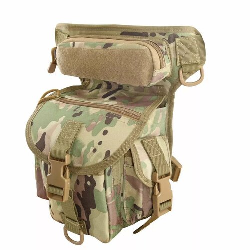 фото Сумка поясная , фактура зернистая, зеленый нет бренда