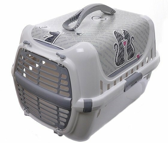 фото Клиппер-переноска для животных Moderna Trendy Runner Cats in Love с дверцей