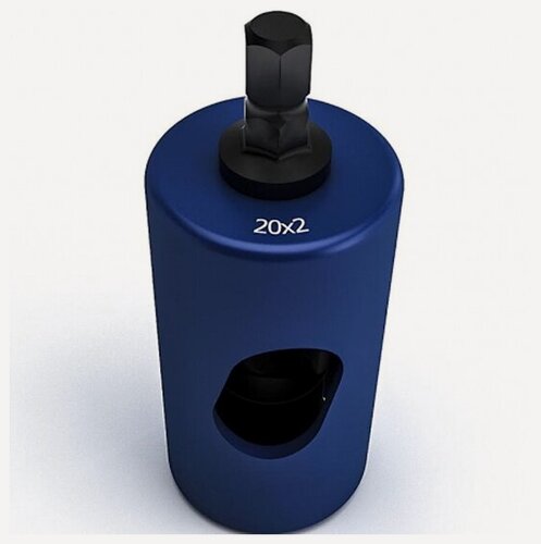 Изображение товара Закрытый калибратор-фаскосниматель Ingotools для обработки МПТ размером 20х2мм