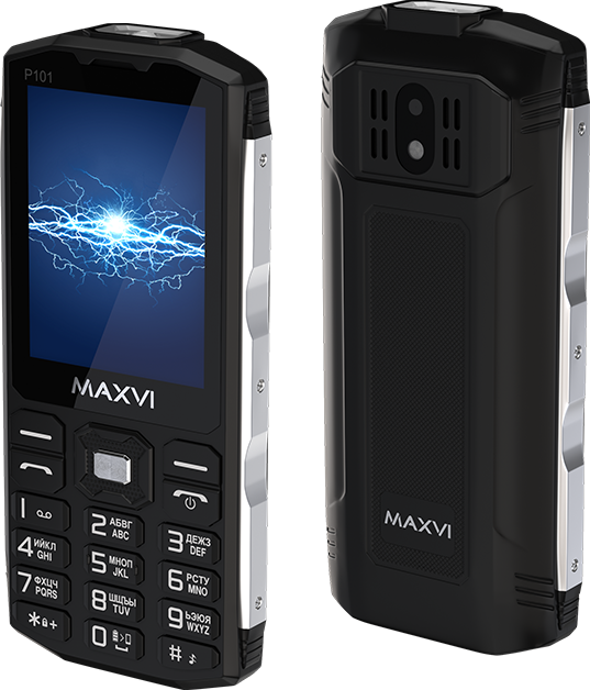 Мобильный телефон Maxvi P101 Черный