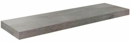 фото Полка мебельная Concrete 60x23.5x3.8 см МДФ цвет бетон