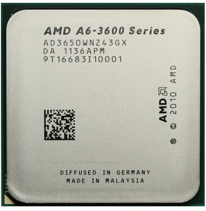 Процессор AMD A6-3650 Llano FM1 4 x 2600 МГц