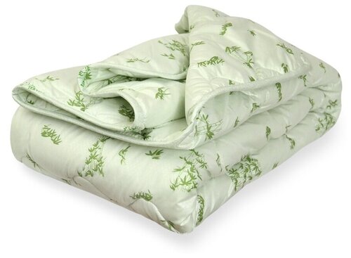 Одеяло Эльф Бамбук, легкое, 140 х 205 см, зеленый