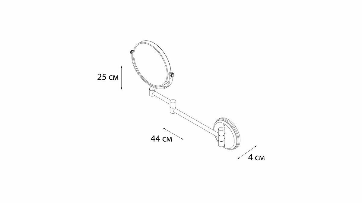 Косметическое зеркало Fixsen - фото №8