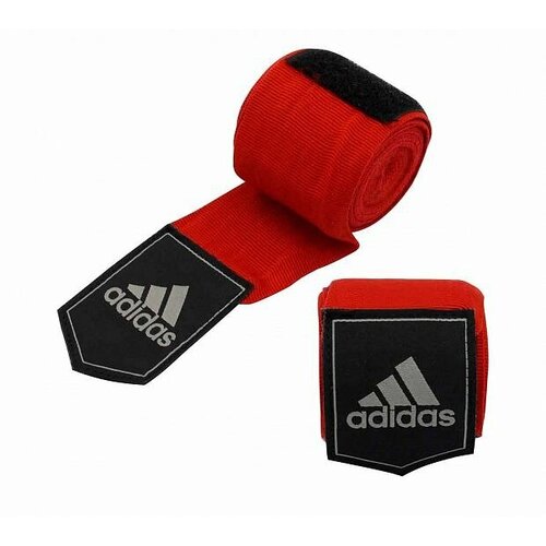 AdiBP03 Бинт эластичный Boxing Crepe Bandage красный (длина 2.55 м) - Adidas