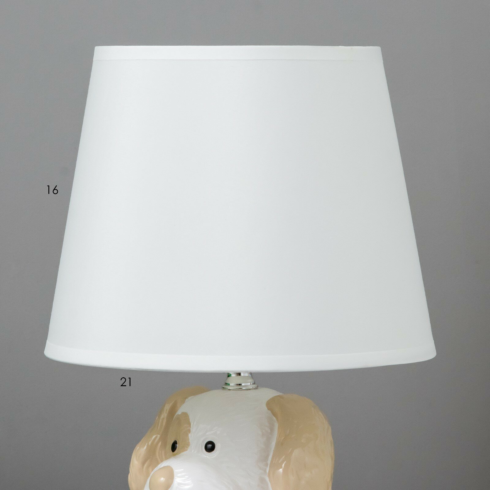 Настольная лампа 16552/1 E14 40Вт бело-бежевый 20х20х33,5 см - фотография № 7