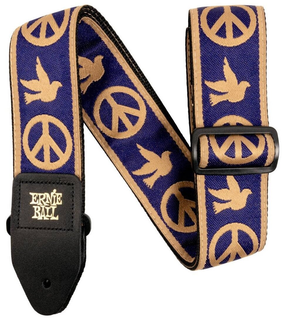 ERNIE BALL 4699 Jacquard Peace Love Dove Ремень для гитары