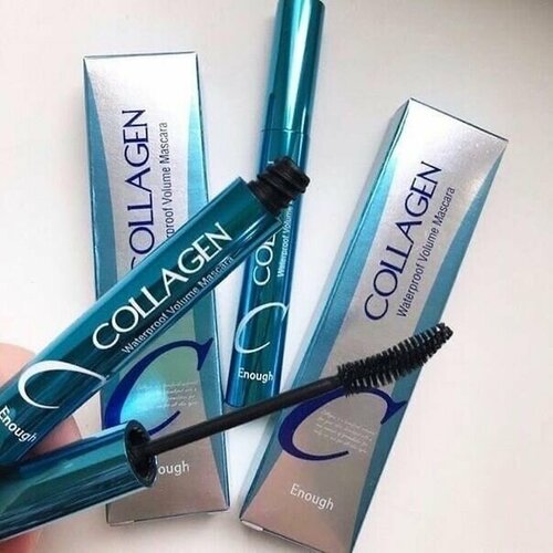 Корейская косметика. Водостойкая тушь для ресниц Collagen