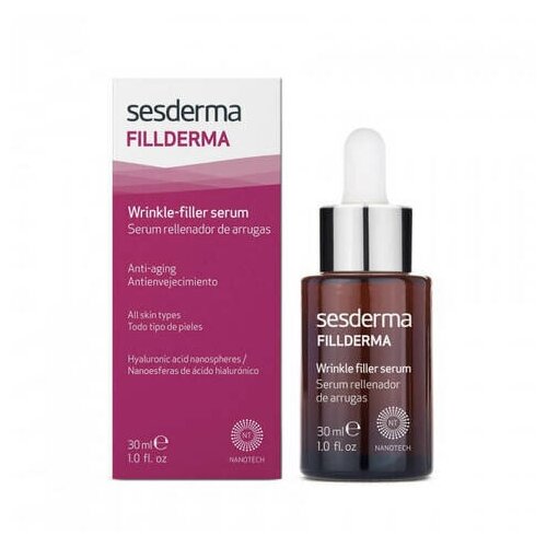 Купить Sesderma Fillderma serum-сыворотка для заполнения всех типов морщин, 30 мл, Испания
