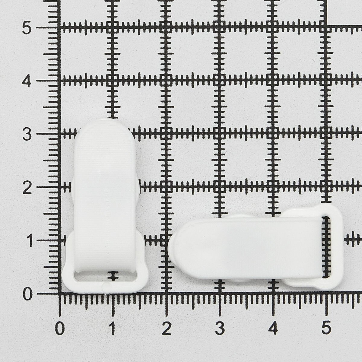 Чулкодержатель 10 мм, пластик (белый), 50 шт, протос, 01-7138 — фото 1