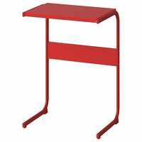 Приставной столик IKEA BRUKSVARA 42x30см красный