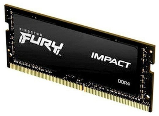 Оперативная память 16Gb Kingston Fury Impact SO-DIMM DDR4 2666MHz (KF426S15IB1/16)