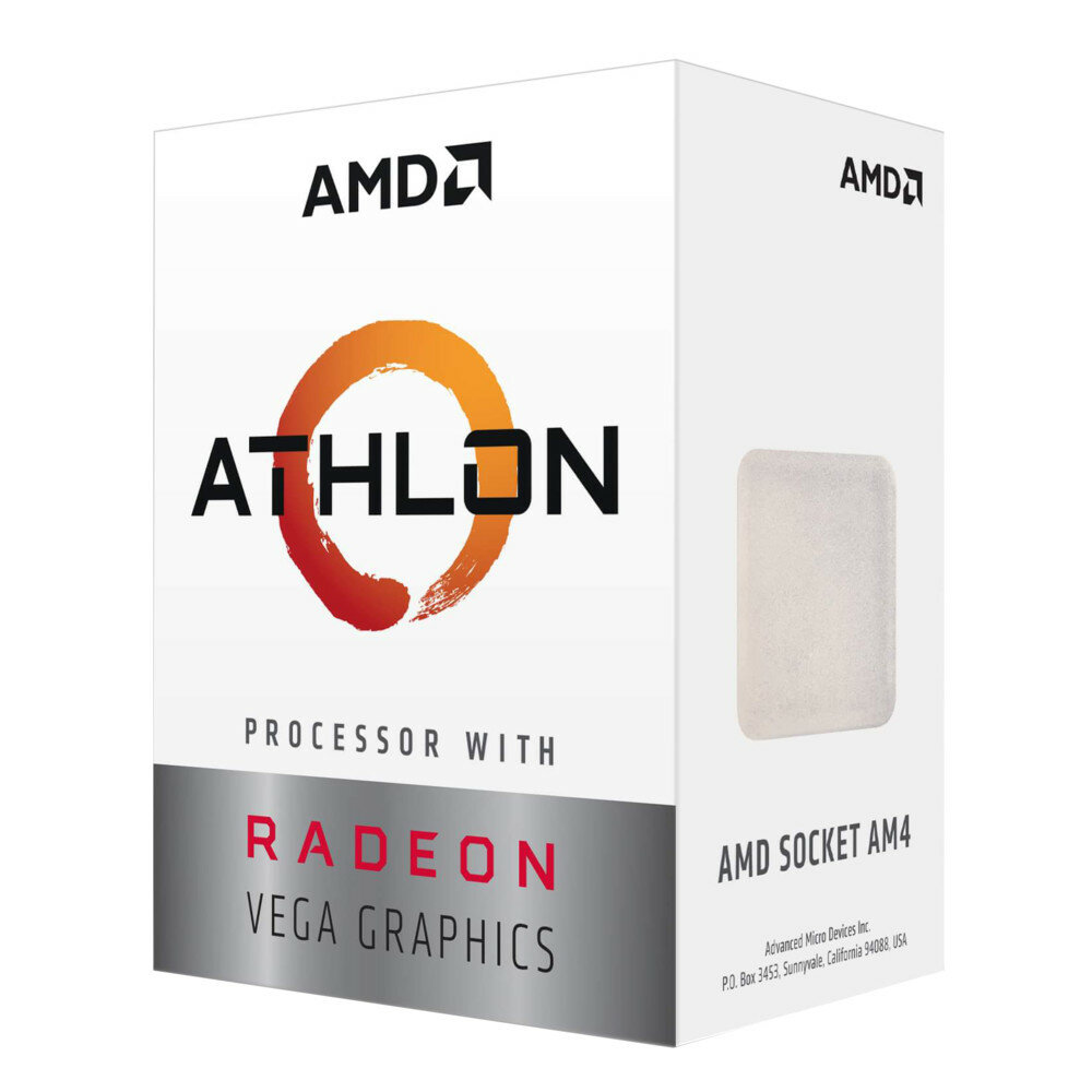 Процессор AMD Athlon 3000G AM4 2 x 3500 МГц