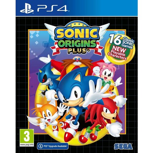 Sonic Origins Plus Limited Edition [PS4, английская версия] игра sonic mania plus ps4 английская версия