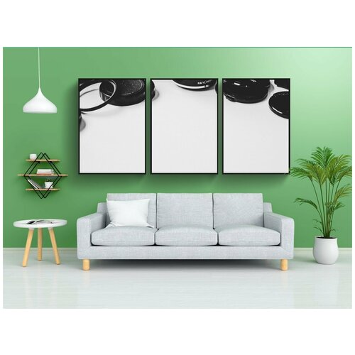 фото Набор модулных постеров для интерьера "линза, фото, фотография" 60x90 см. в тубусе, без рамки lotsprints