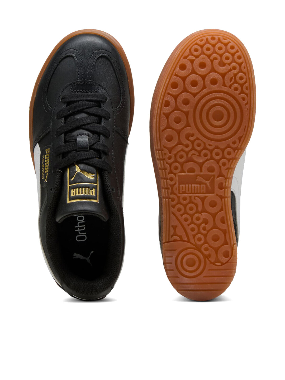 Кеды PUMA Palermo, размер 4 UK, черный — фото 1