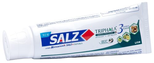 Зубная паста LION Salz Herbal с гипертонической солью и трифалой, 90 мл, 90 г