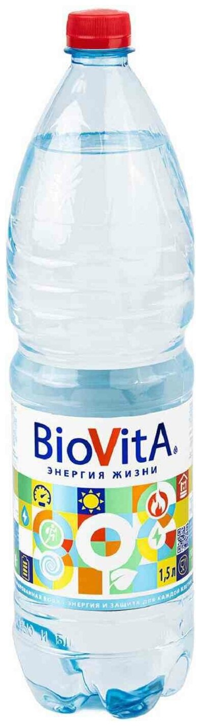Минеральная вода BIOVITA негазированная 1,5л ПЭТ (товар продается поштучно) - фотография № 6