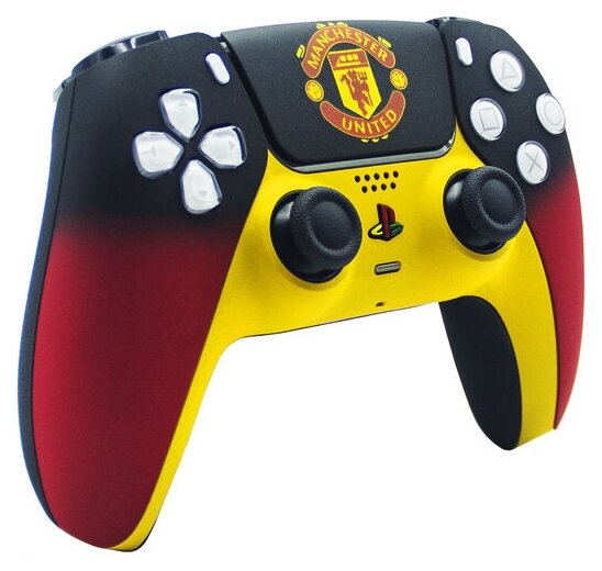 Кастомизированный геймпад Sony PlayStation 5 DualSense Манчестер Юнайтед ДФ
