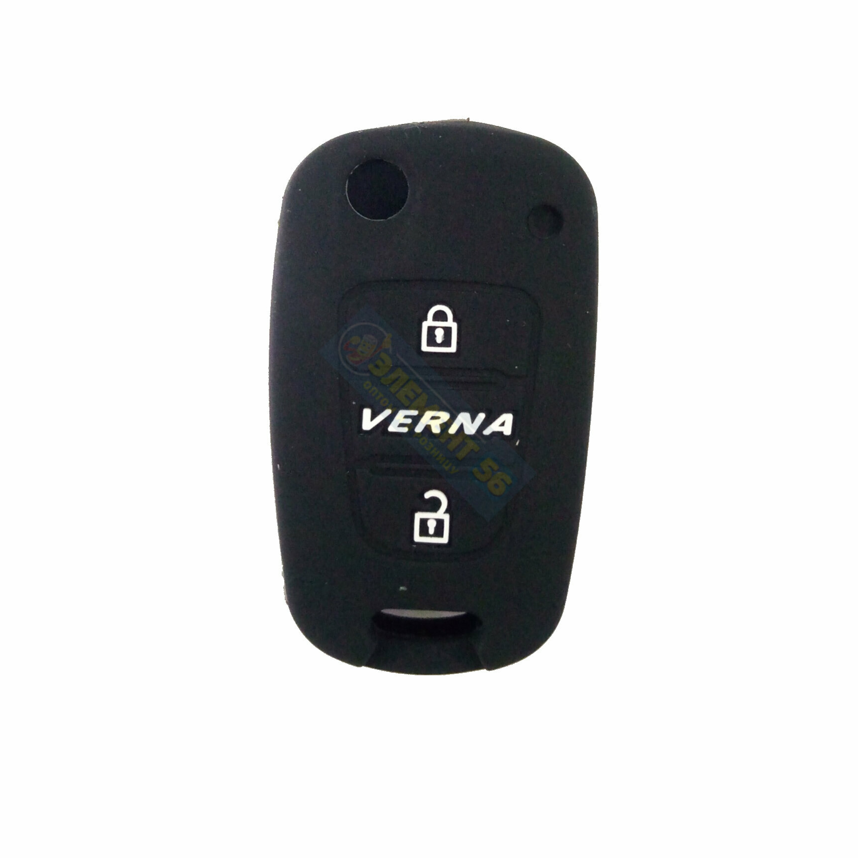 Чехол силиконовый для ключа зажигания HYUNDAI Verna 2 buttons 2 кнопки