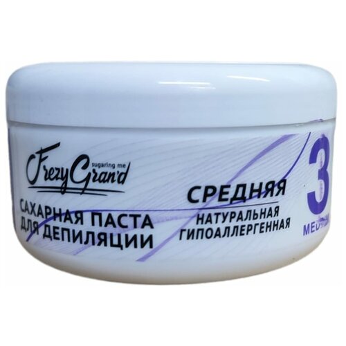 Frezy grand профессиональная сахарная паста для депиляции - средняя 400г