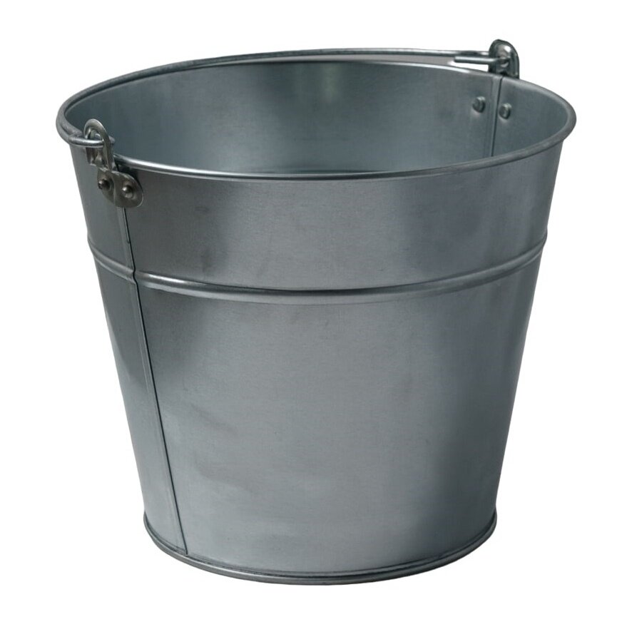фото Ведро КНР стальное, оцинкованное, 7 литров