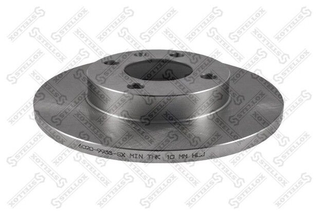 Комплект тормозных дисков передний Stellox 6020-9933-SX для Volkswagen Passat, Audi 80, Volkswagen Golf (2 шт.)