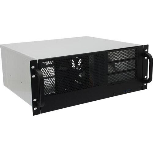 Procase RM438-B-0 Корпус 4U server case,3x5.25+8HDD, черный, без блока питания, глубина 380мм, MB ATX 12x9.6