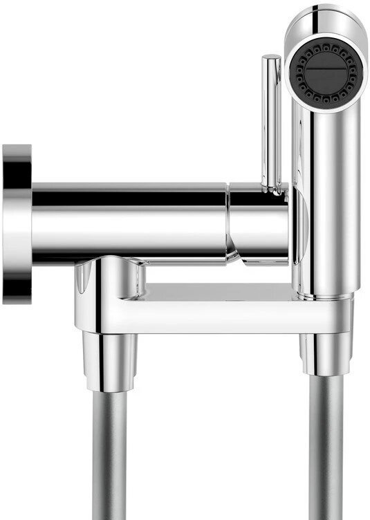 Гигиенический душ Nobili AV00600CR  хром  вертикальный монтаж  латунный корпус