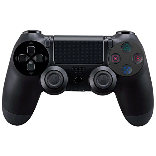 Геймпад для PlayStation 4, Джойстик совместимый с PS4, PC и Mac, устройства Apple, устройства Android, Черный