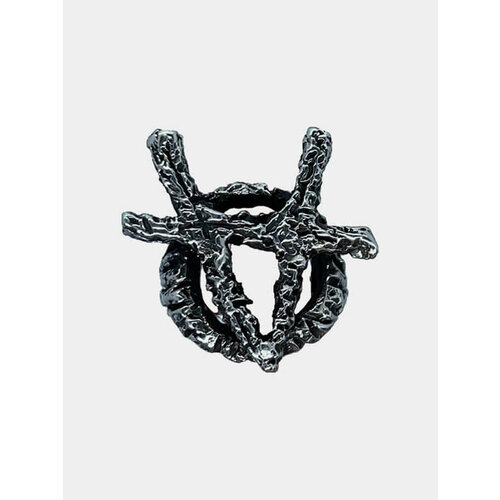 Кольцо Styx Jewel, бижутерный сплав, размер 21, серый