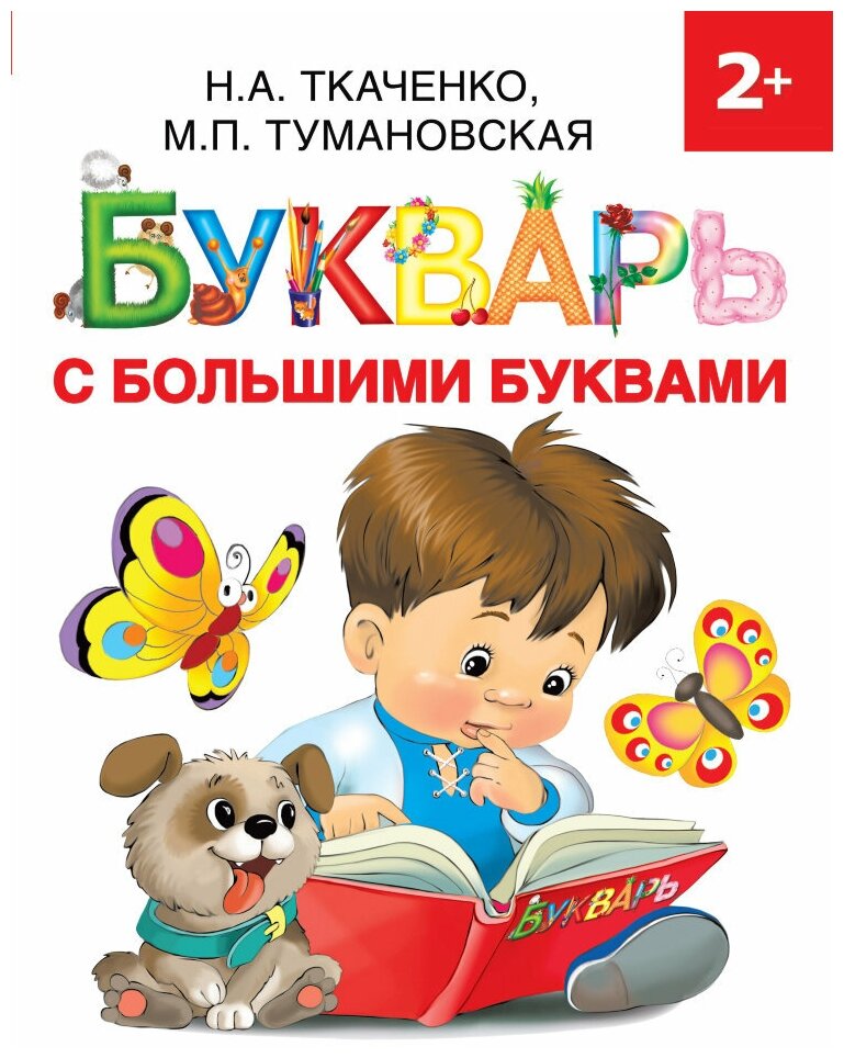 Букварь с большими буквами Книга Ткаченко на Тумановская МП 2+