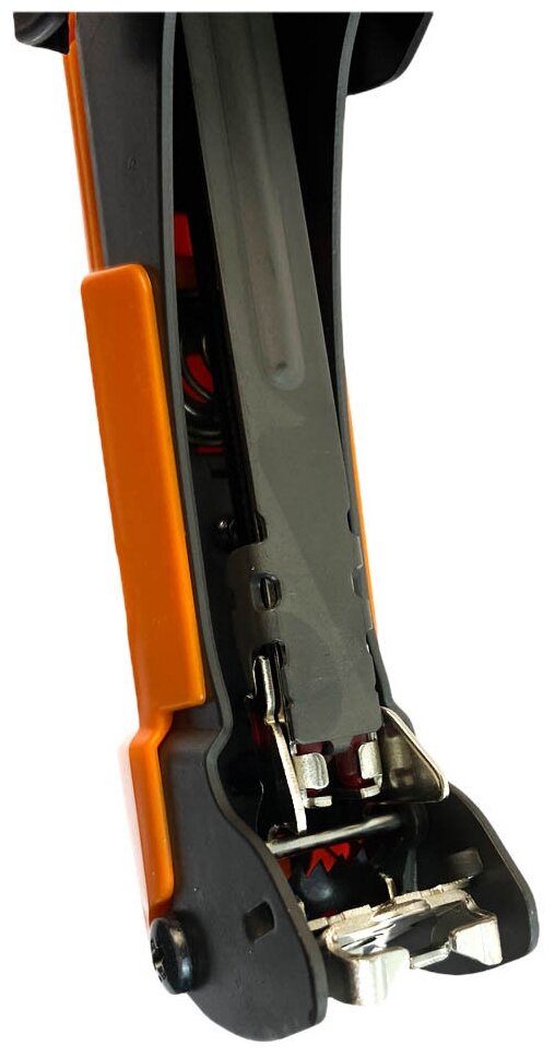 Тапенер - степлер для подвязки MAX HT-R S + 20 фиолетовых лент + скобы MAX 604 E-L 9,600 шт + нож / Готовый комплект для подвязки - фотография № 3