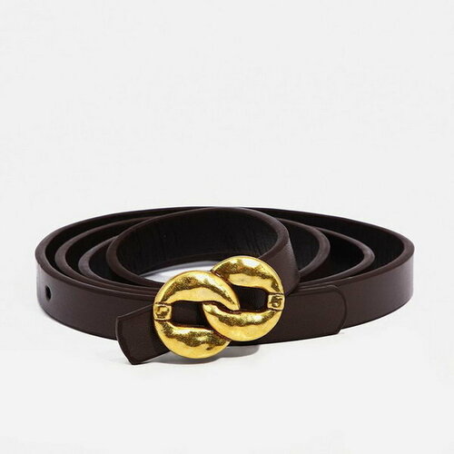 фото Ремень сима-ленд, размер 110, коричневый сима-лэнд