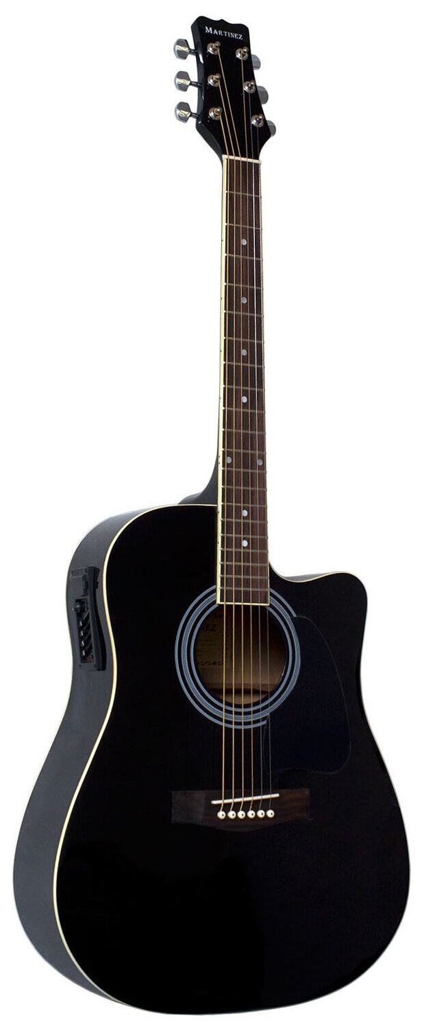 Электроакустическая гитара MARTINEZ FAW-702CEQ /B