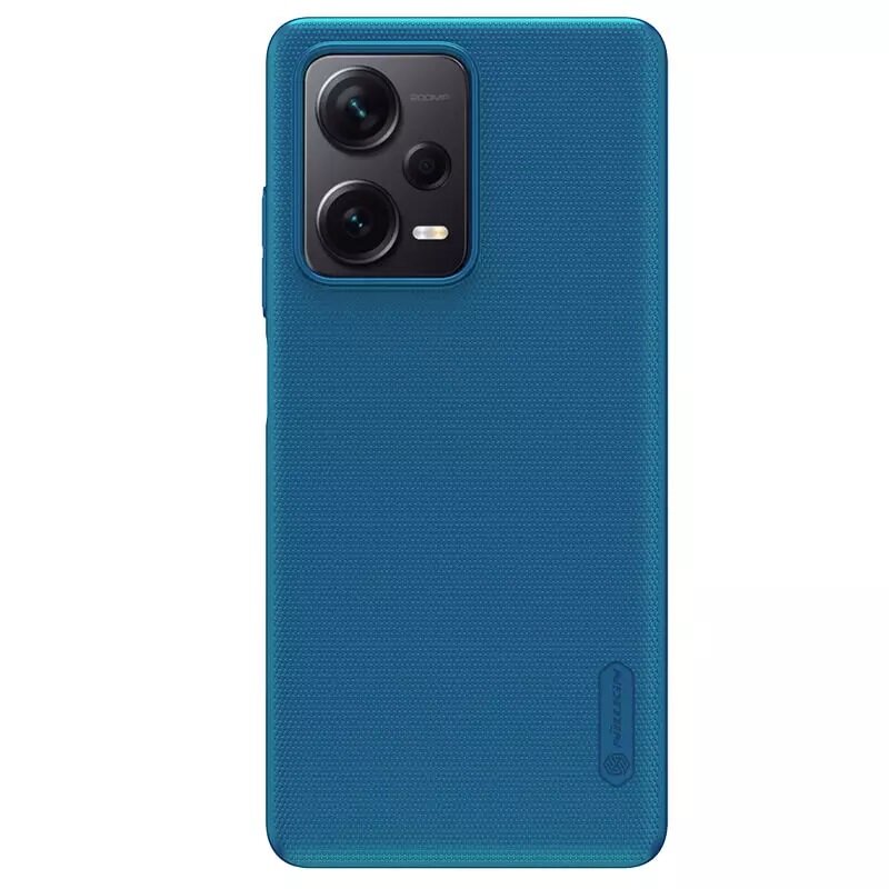 Чехол накладка Nillkin Super Frosted Shield Case для Xiaomi Redmi Note 12 Pro+ 5G, синий
