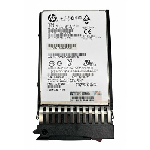 Жесткий диск HP 780431-001 400Gb SAS 25 SSD 6024500₽