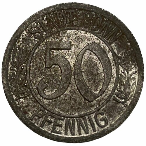 Германия (Веймарская Республика) Бонн 50 пфеннигов 1920 г. (4)