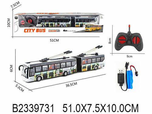 Троллейбус на пульте управления NO MARK 2339731