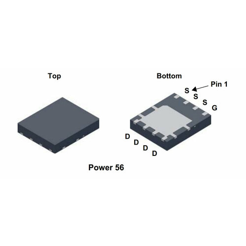 Микросхема FDMS8670S N-Channel MOSFET 30V 42A