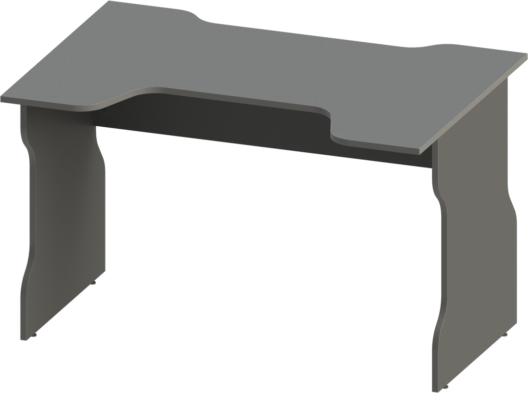 Вардиг стол компьютерный шведский стандарт K1 120x82, антрацит/серебристый