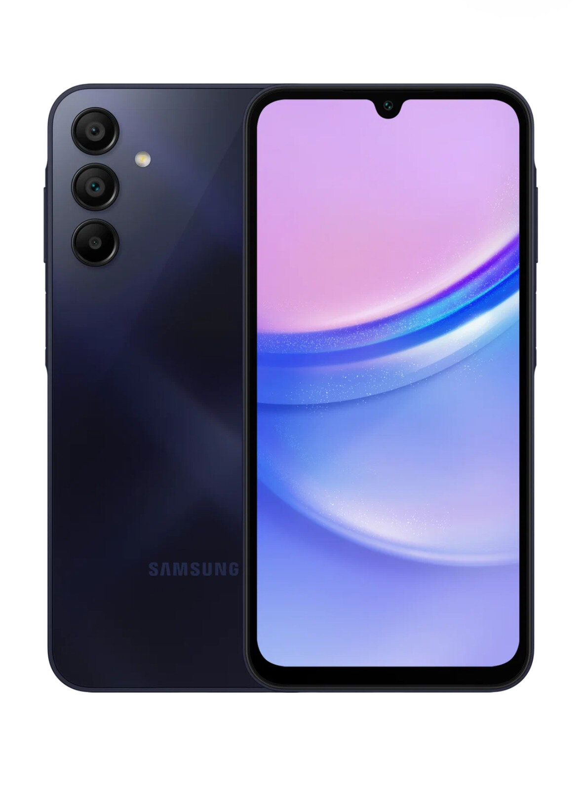 Смартфон Samsung Galaxy A15 4G 4/128 ГБ, Dual nano SIM, темно-синий