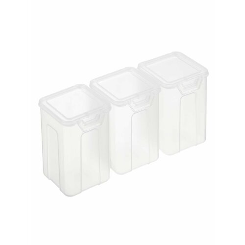 Набор контейнеров для специй SugarSpice Honey 3шт х 02л пластик 319₽