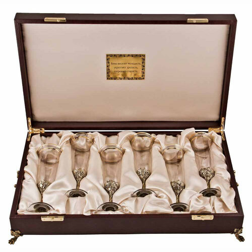 Набор из 6 бокалов для шампанского 