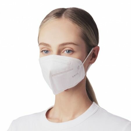 фото Маска-респиратор медицинская одноразовая KN95 нестерильная, белая