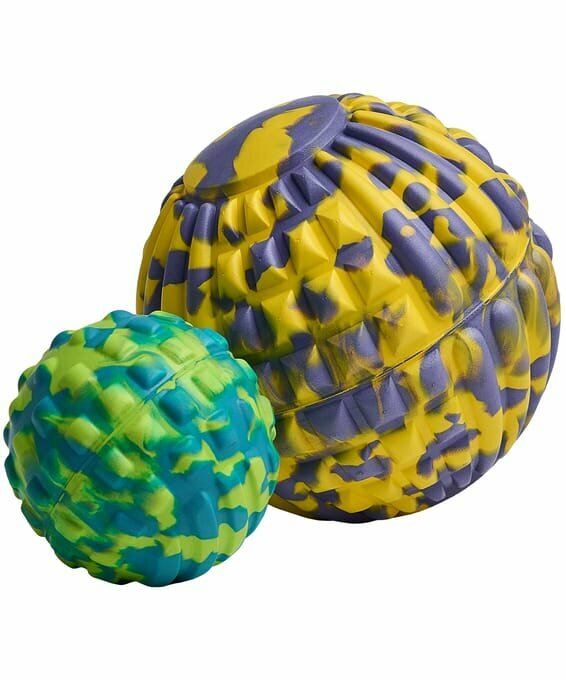 Мячи массажные STARFIT GB-603 EVA, 2 шт, 12,5 см, 7,5 см